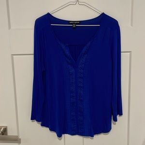 Women’s Blue Blouse Size Medium